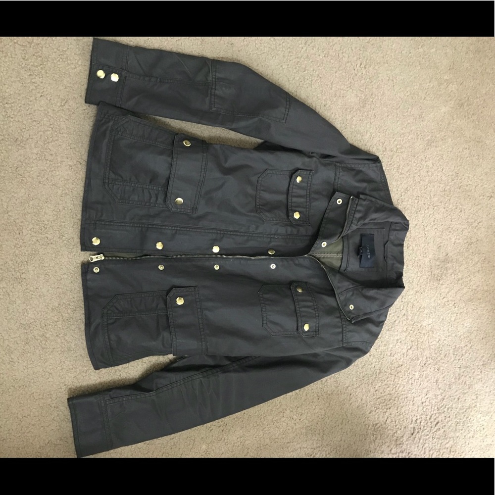 J.Crew Field Jacket Olive Size M